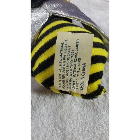 Collector's Choice Bean Bag Friends Bee Plush Stuffed Animal Cute Insect Gift - Picture 3 of 4